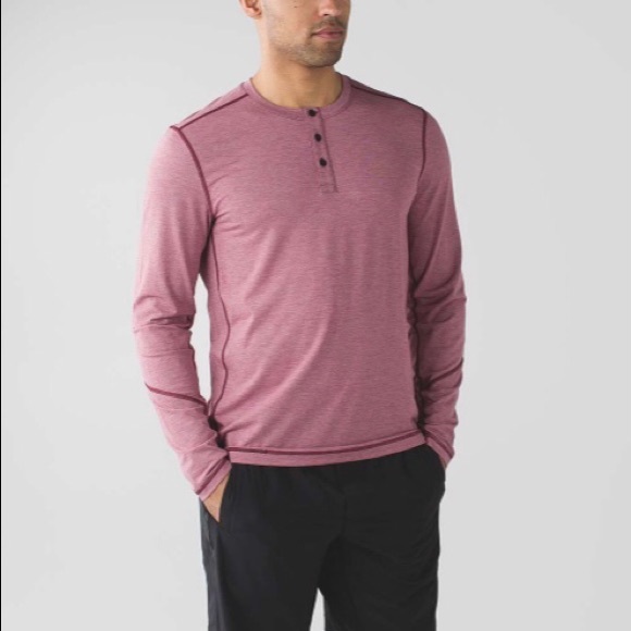 Lulu Lemon THE Henley Long Sleeve Shirt Top - Picture 3 of 7